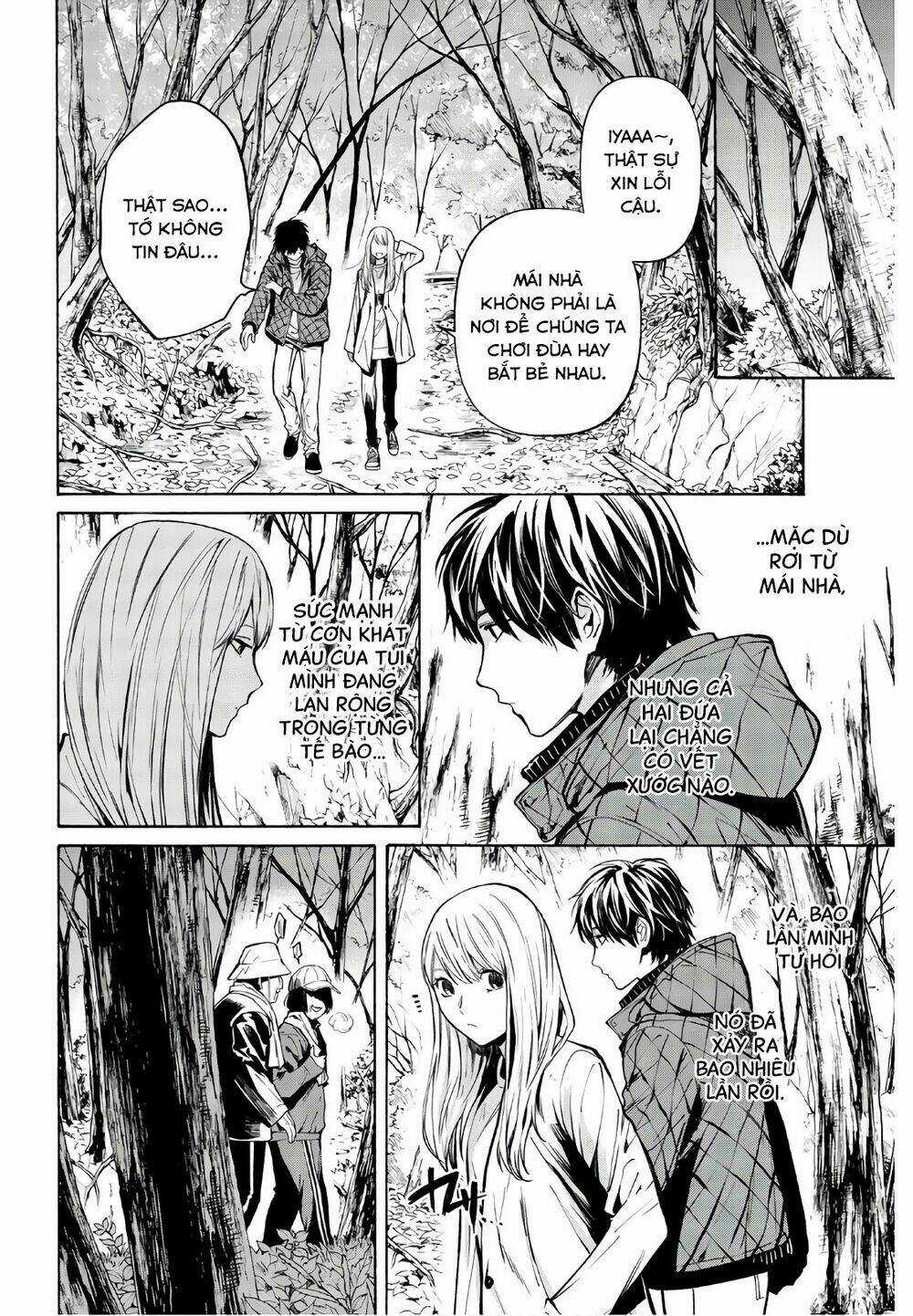 Konya Wa Tsuki Ga Kirei Desu Ga, Toriaezu Shi Ne Chapter 39 trang 3