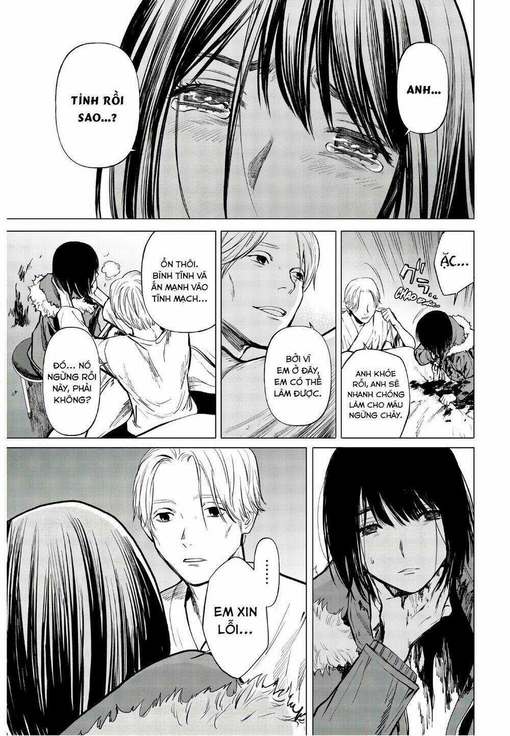 Konya Wa Tsuki Ga Kirei Desu Ga, Toriaezu Shi Ne Chapter 39 trang 32