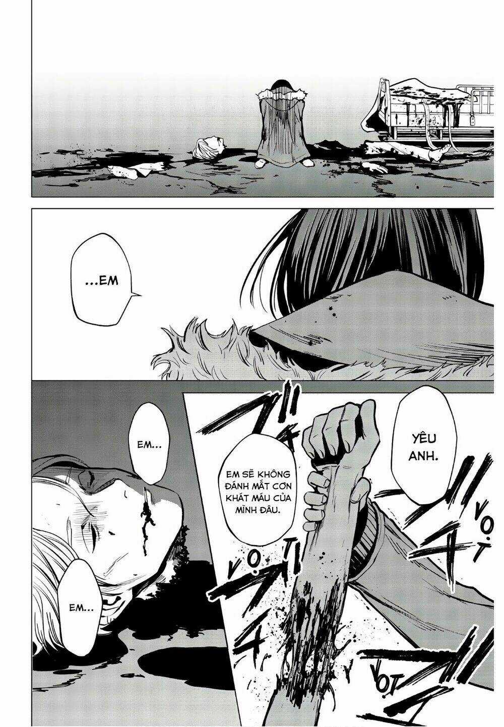 Konya Wa Tsuki Ga Kirei Desu Ga, Toriaezu Shi Ne Chapter 39 trang 42