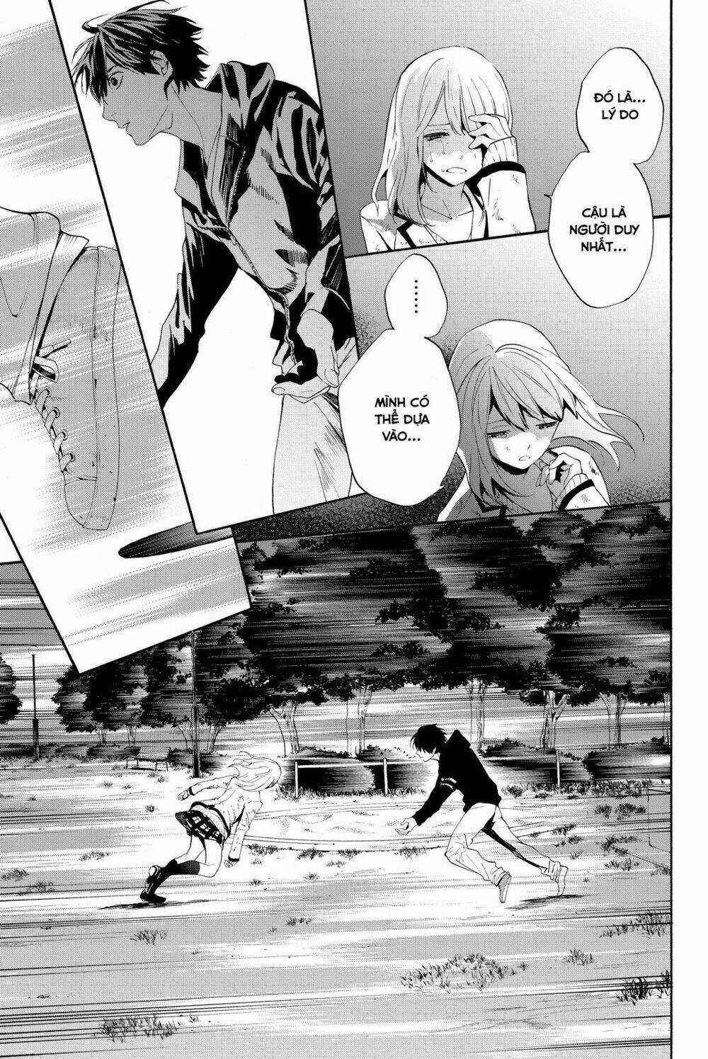 Konya Wa Tsuki Ga Kirei Desu Ga, Toriaezu Shi Ne Chapter 4 trang 23