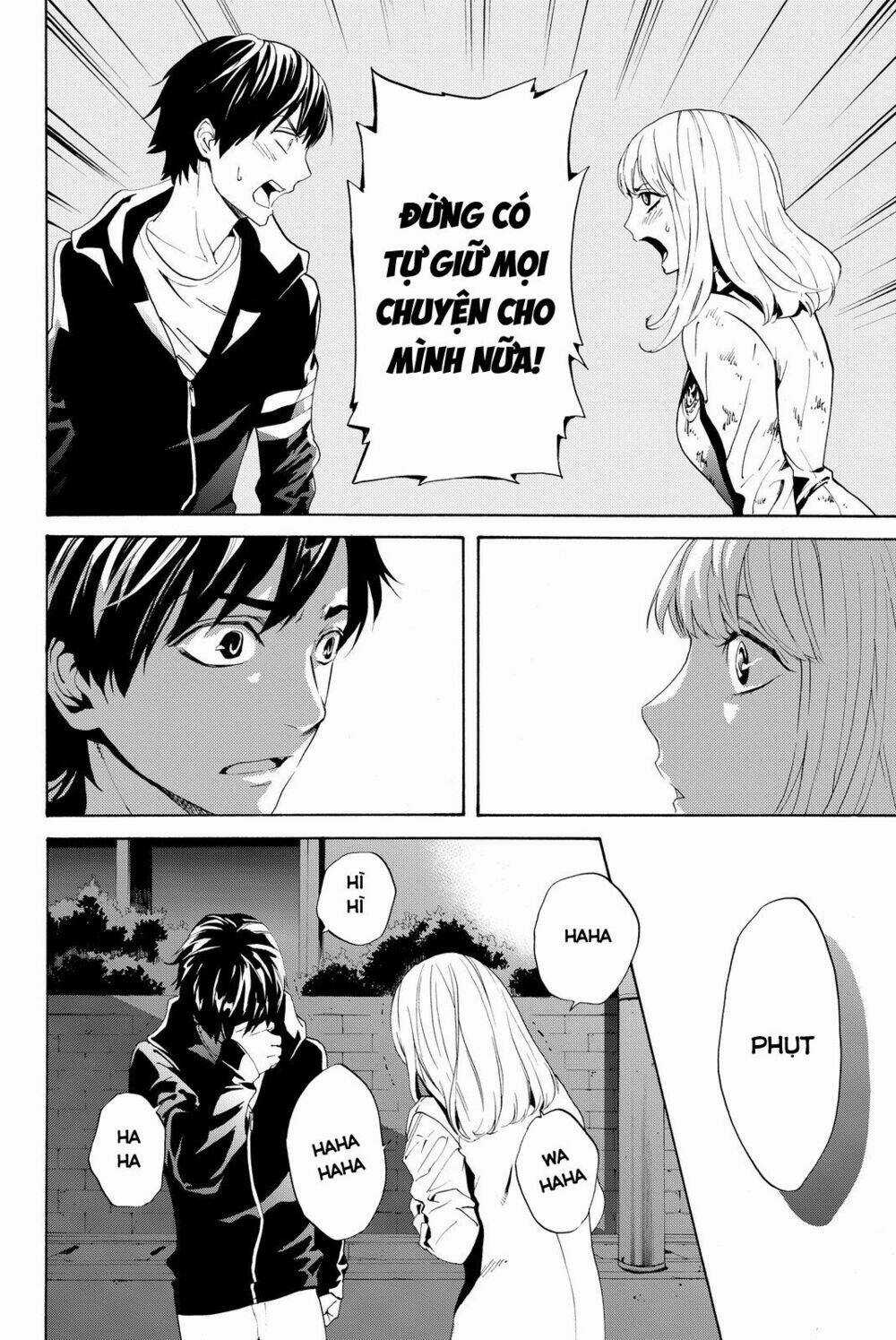 Konya Wa Tsuki Ga Kirei Desu Ga, Toriaezu Shi Ne Chapter 4 trang 38