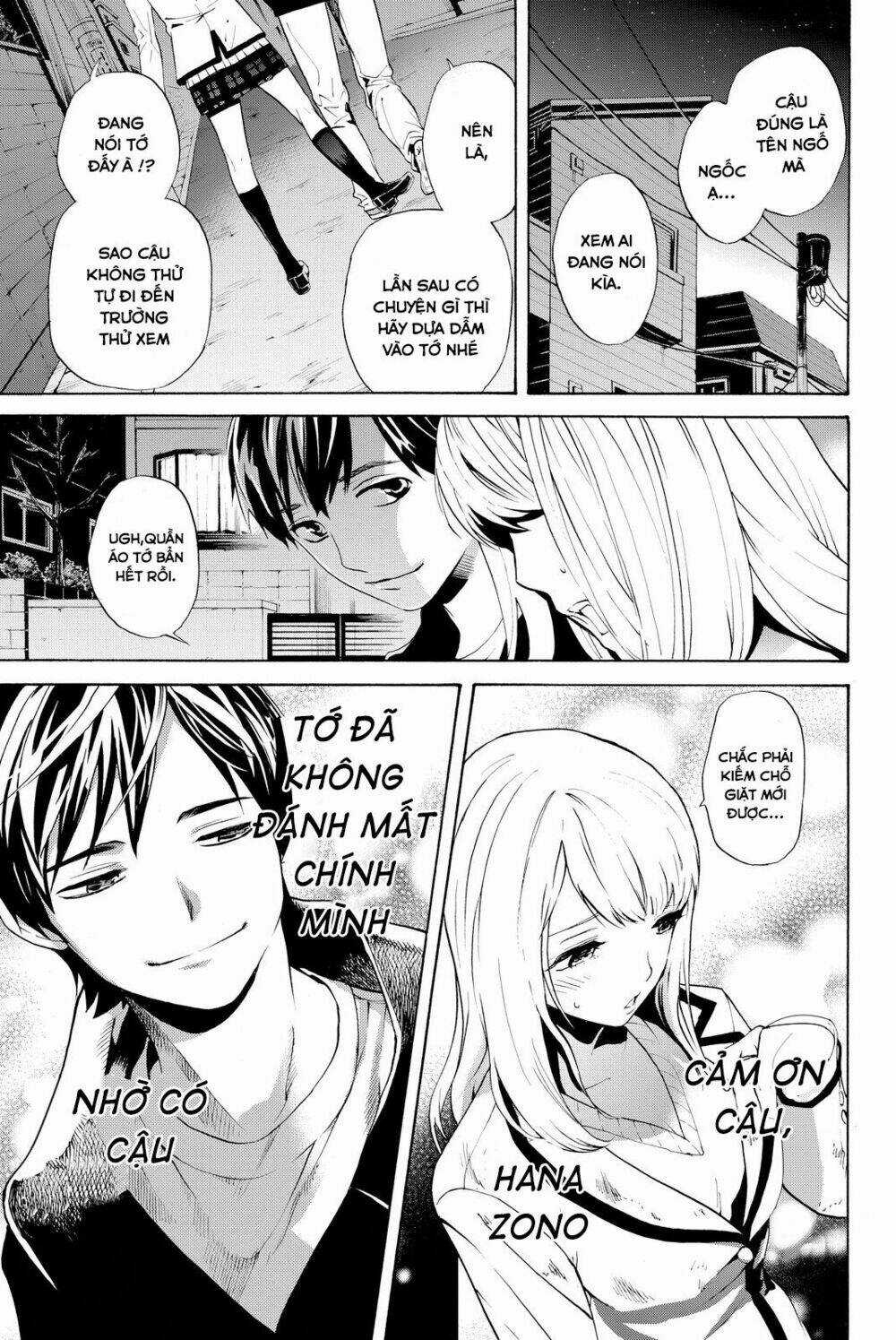 Konya Wa Tsuki Ga Kirei Desu Ga, Toriaezu Shi Ne Chapter 4 trang 39