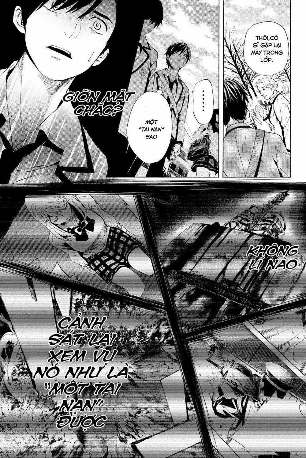 Konya Wa Tsuki Ga Kirei Desu Ga, Toriaezu Shi Ne Chapter 4 trang 46