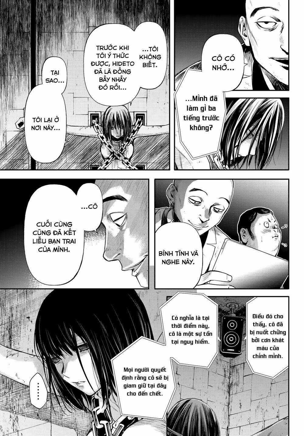 Konya Wa Tsuki Ga Kirei Desu Ga, Toriaezu Shi Ne Chapter 40 trang 10
