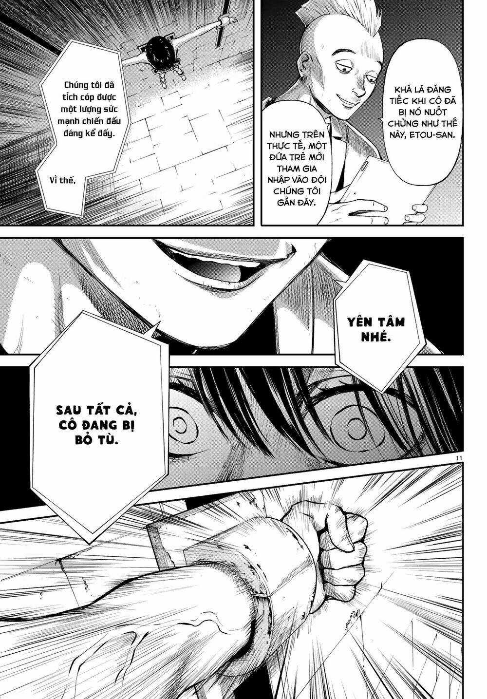 Konya Wa Tsuki Ga Kirei Desu Ga, Toriaezu Shi Ne Chapter 40 trang 12