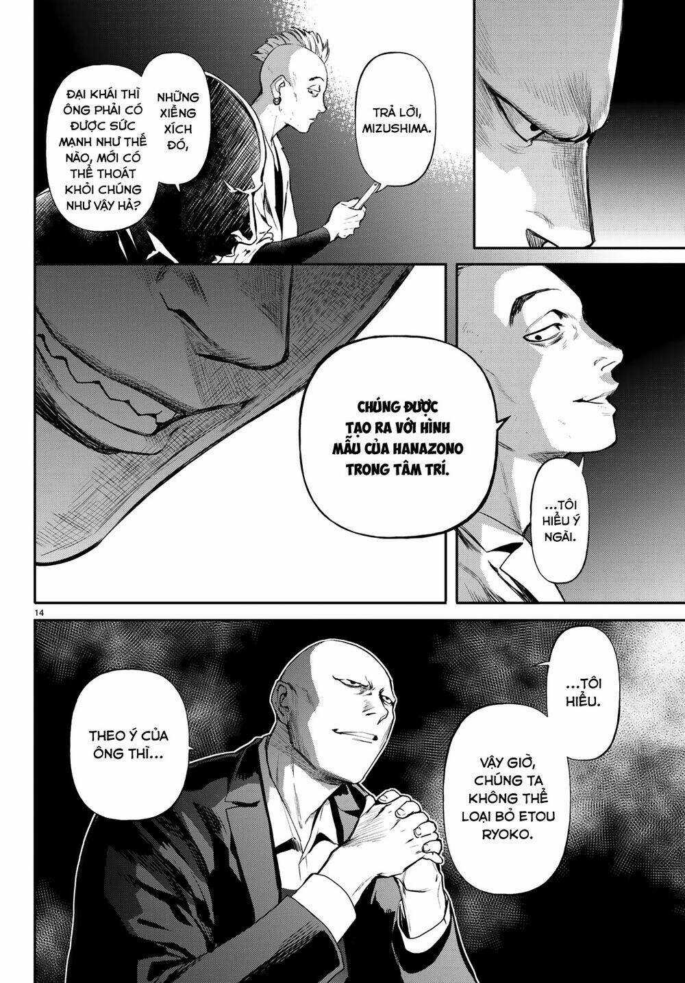 Konya Wa Tsuki Ga Kirei Desu Ga, Toriaezu Shi Ne Chapter 40 trang 15