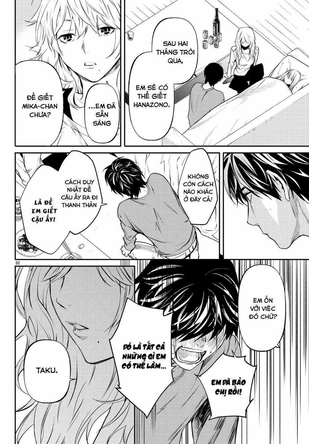 Konya Wa Tsuki Ga Kirei Desu Ga, Toriaezu Shi Ne Chapter 40 trang 33