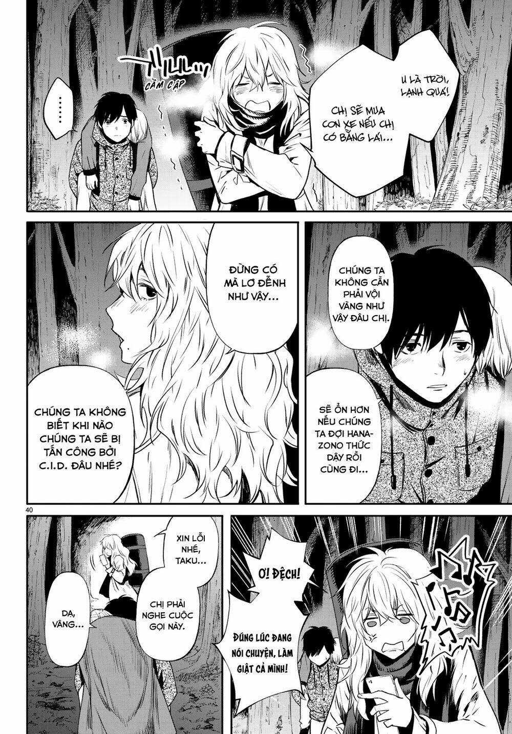 Konya Wa Tsuki Ga Kirei Desu Ga, Toriaezu Shi Ne Chapter 40 trang 41