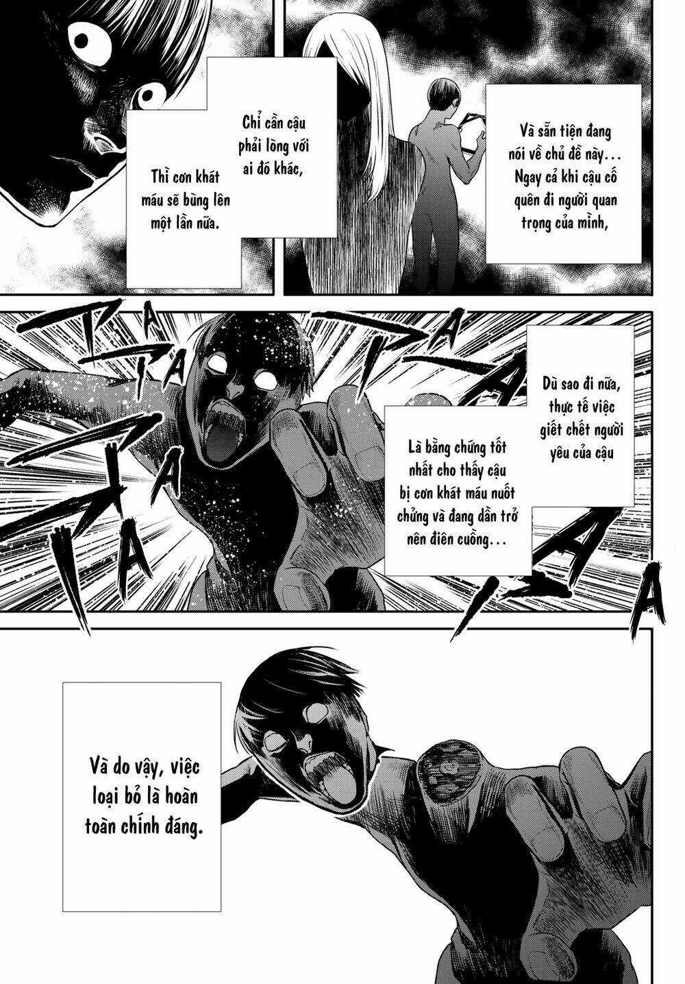 Konya Wa Tsuki Ga Kirei Desu Ga, Toriaezu Shi Ne Chapter 40 trang 8