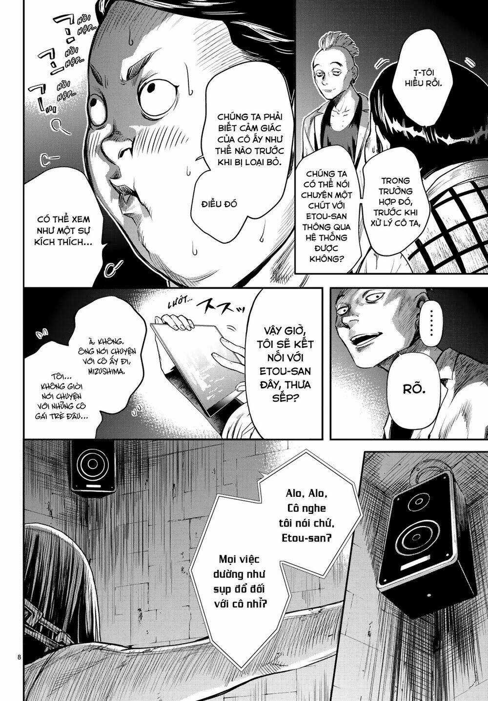 Konya Wa Tsuki Ga Kirei Desu Ga, Toriaezu Shi Ne Chapter 40 trang 9