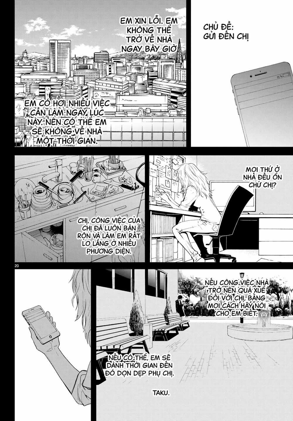 Konya Wa Tsuki Ga Kirei Desu Ga, Toriaezu Shi Ne Chapter 41 trang 21
