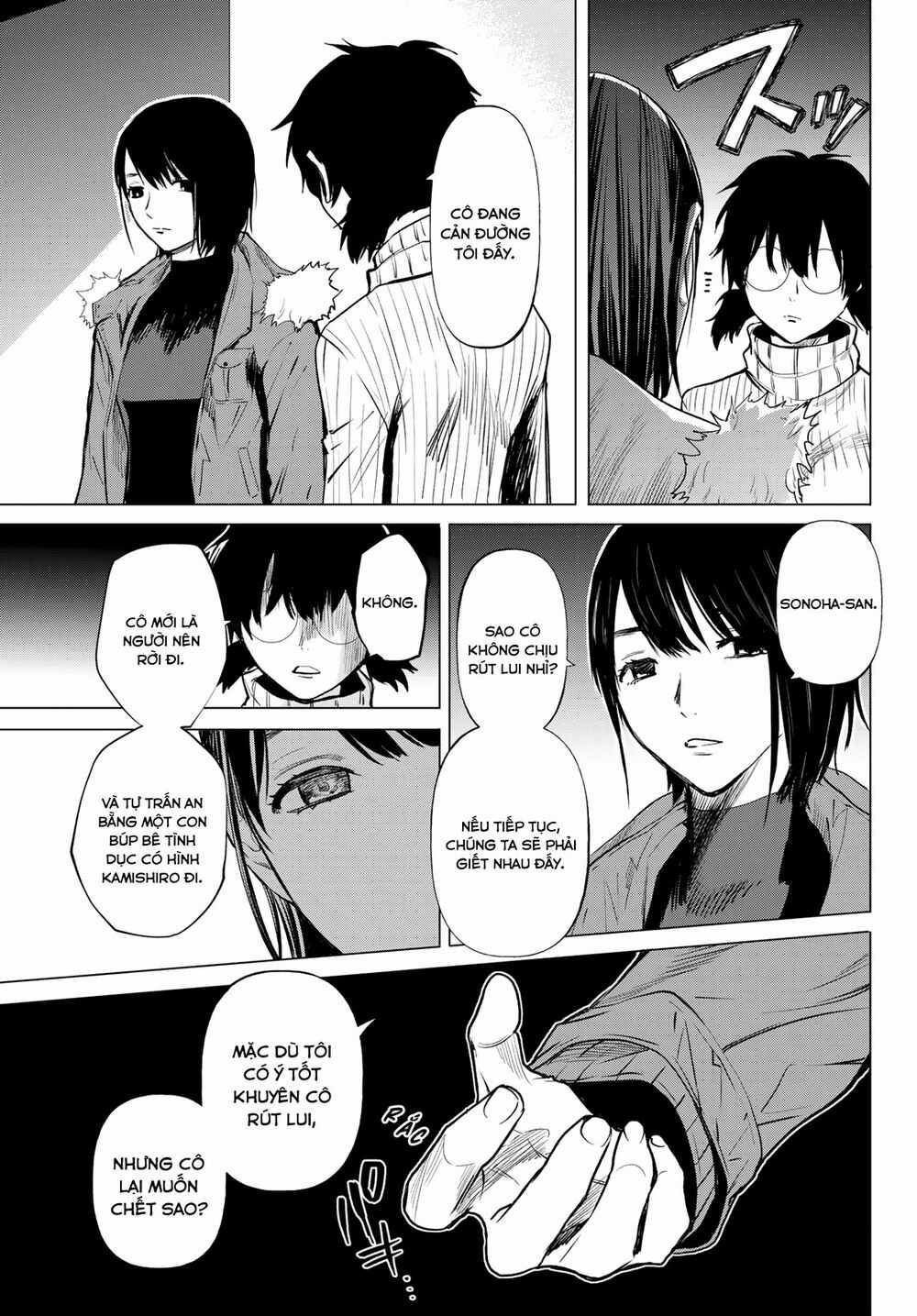 Konya Wa Tsuki Ga Kirei Desu Ga, Toriaezu Shi Ne Chapter 41 trang 38