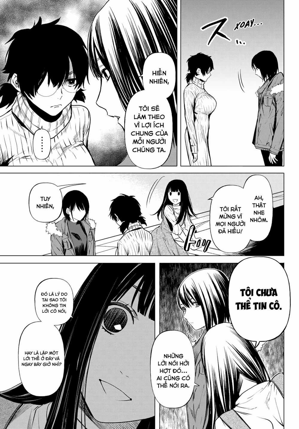 Konya Wa Tsuki Ga Kirei Desu Ga, Toriaezu Shi Ne Chapter 41 trang 42