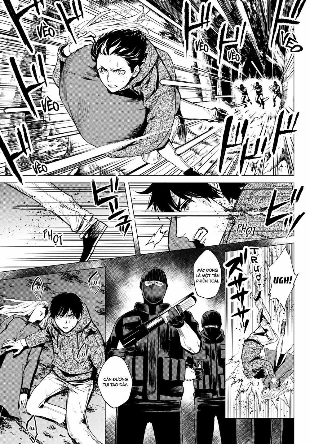 Konya Wa Tsuki Ga Kirei Desu Ga, Toriaezu Shi Ne Chapter 41 trang 8