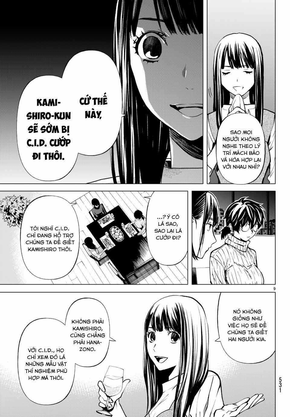 Konya Wa Tsuki Ga Kirei Desu Ga, Toriaezu Shi Ne Chapter 42 trang 10