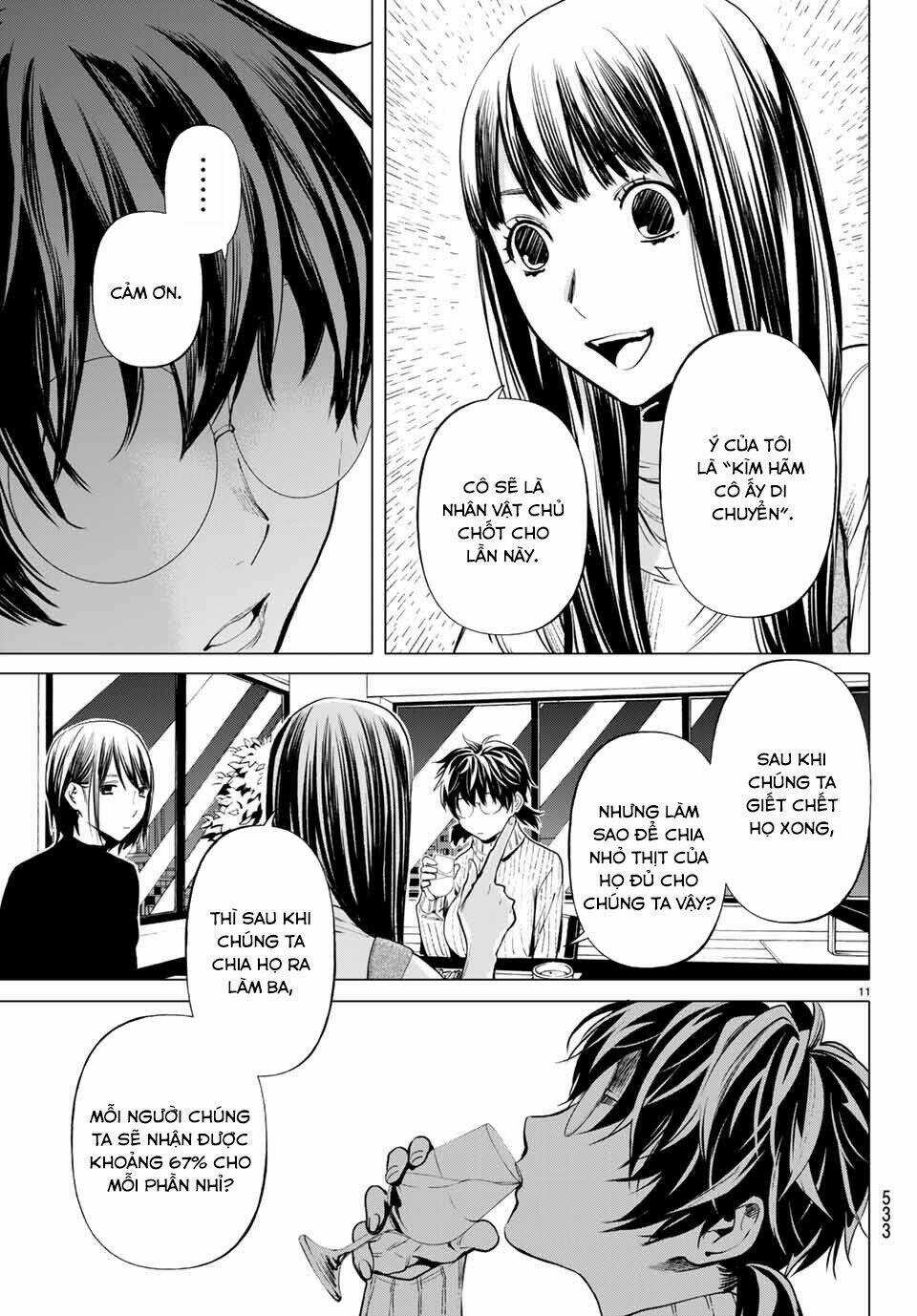 Konya Wa Tsuki Ga Kirei Desu Ga, Toriaezu Shi Ne Chapter 42 trang 12