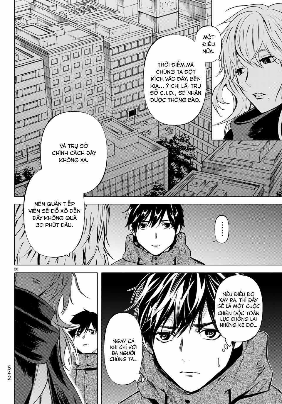 Konya Wa Tsuki Ga Kirei Desu Ga, Toriaezu Shi Ne Chapter 42 trang 21