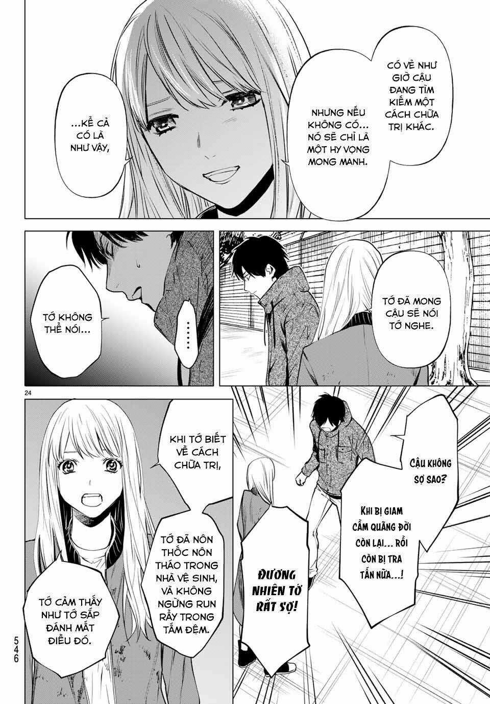 Konya Wa Tsuki Ga Kirei Desu Ga, Toriaezu Shi Ne Chapter 42 trang 25