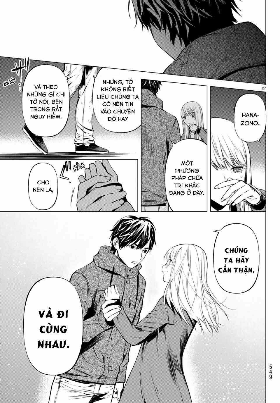 Konya Wa Tsuki Ga Kirei Desu Ga, Toriaezu Shi Ne Chapter 42 trang 28
