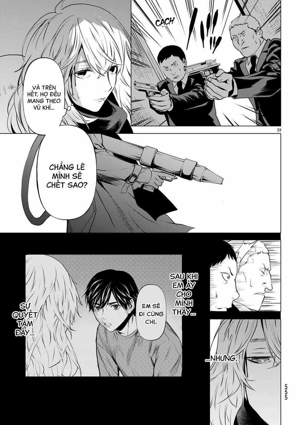 Konya Wa Tsuki Ga Kirei Desu Ga, Toriaezu Shi Ne Chapter 42 trang 34