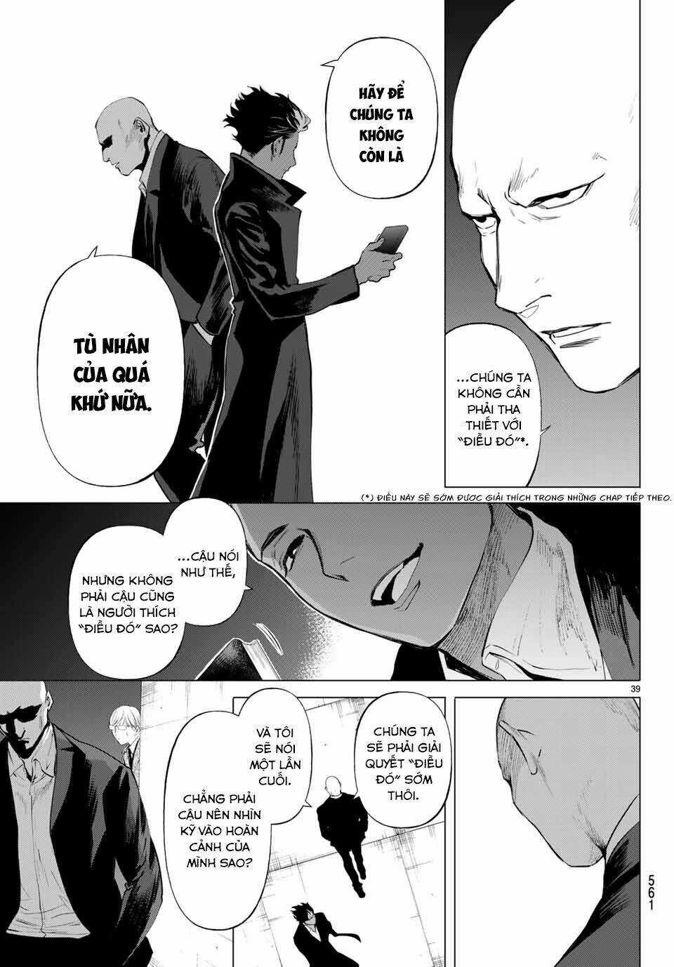 Konya Wa Tsuki Ga Kirei Desu Ga, Toriaezu Shi Ne Chapter 42 trang 39