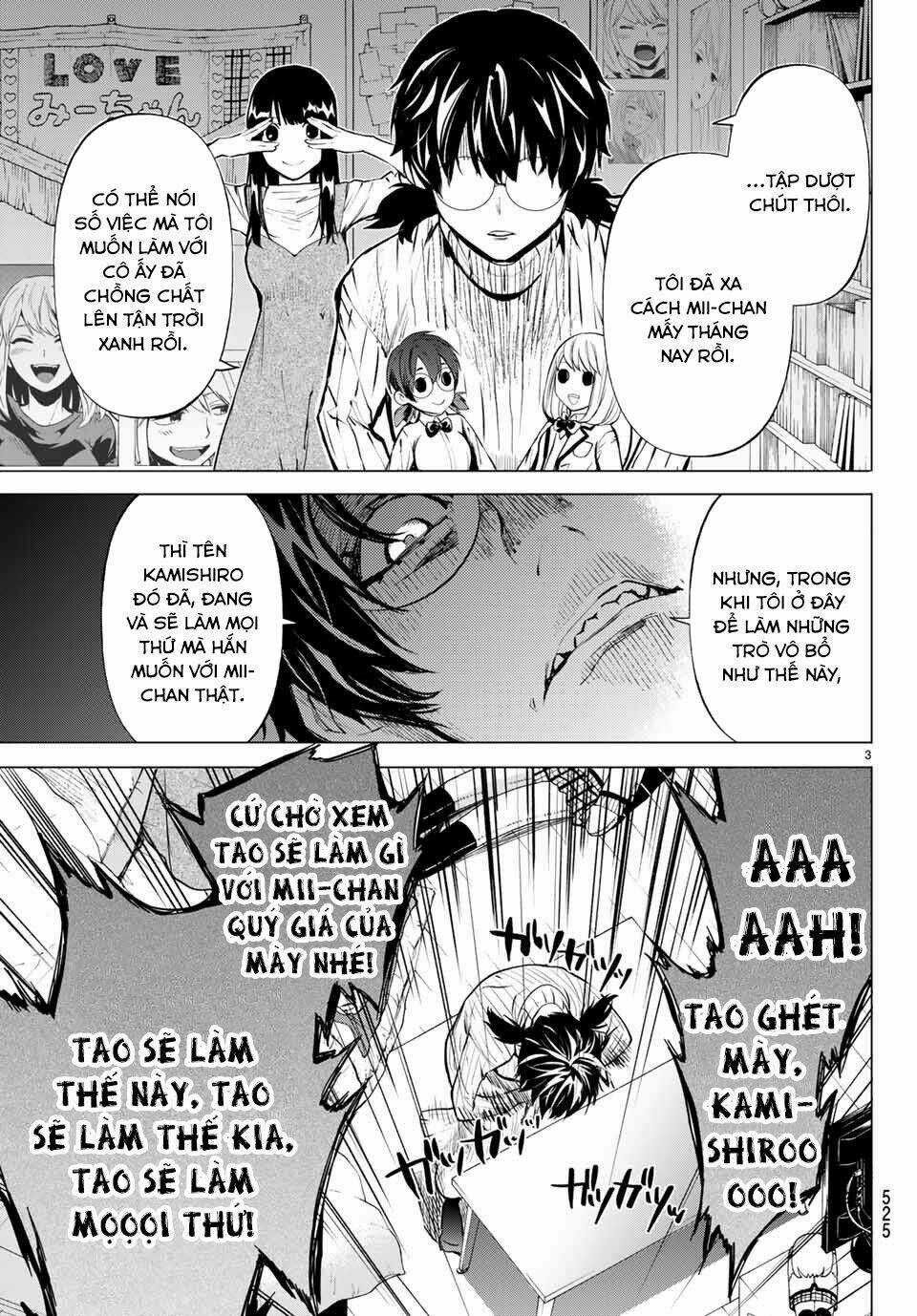 Konya Wa Tsuki Ga Kirei Desu Ga, Toriaezu Shi Ne Chapter 42 trang 4