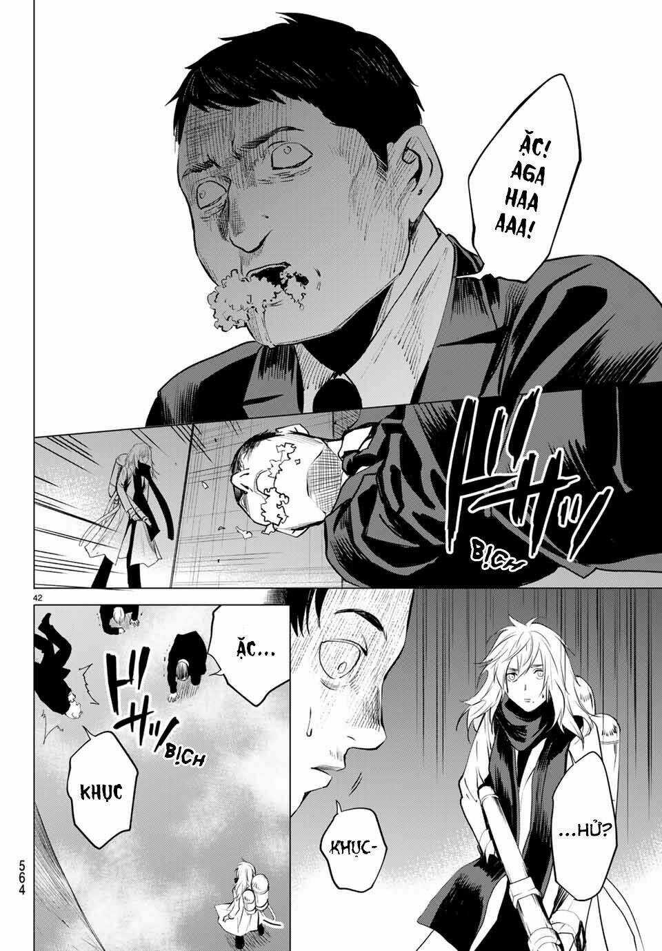 Konya Wa Tsuki Ga Kirei Desu Ga, Toriaezu Shi Ne Chapter 42 trang 42