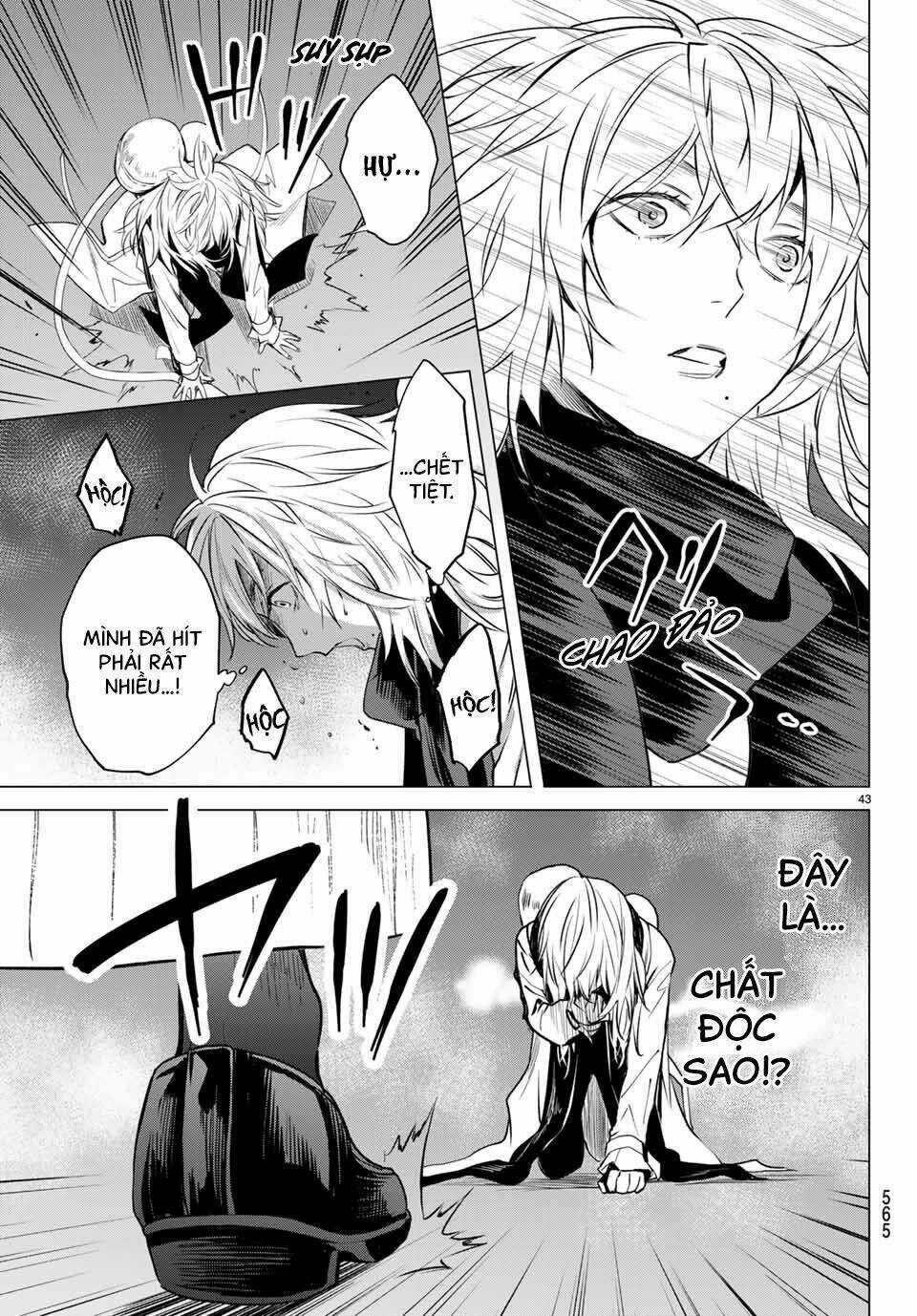 Konya Wa Tsuki Ga Kirei Desu Ga, Toriaezu Shi Ne Chapter 42 trang 43