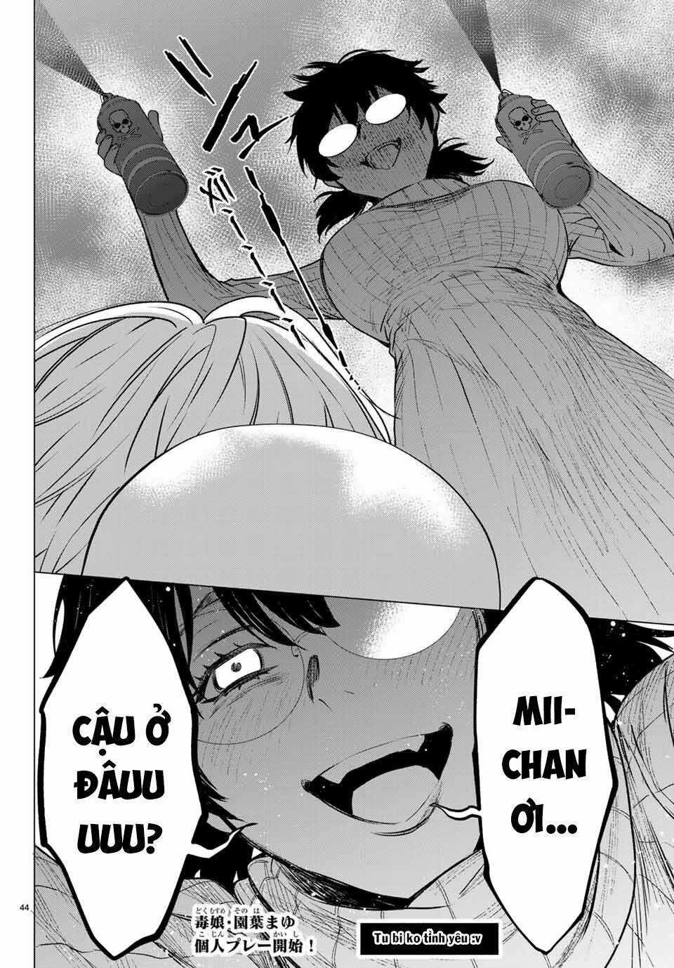 Konya Wa Tsuki Ga Kirei Desu Ga, Toriaezu Shi Ne Chapter 42 trang 44