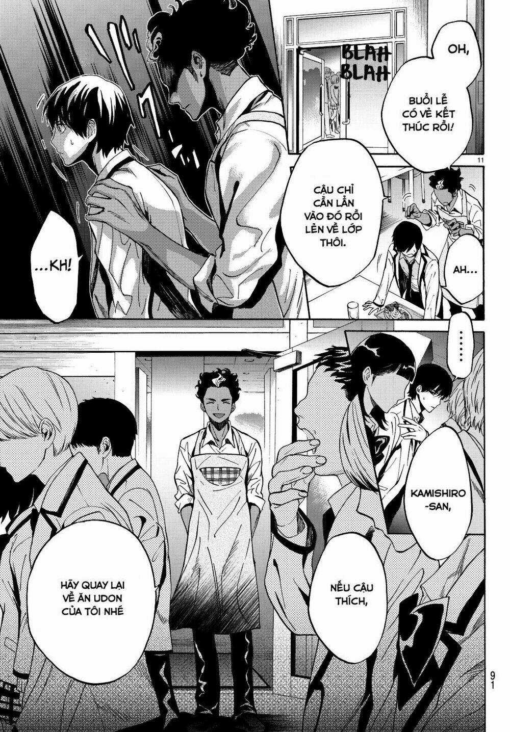 Konya Wa Tsuki Ga Kirei Desu Ga, Toriaezu Shi Ne Chapter 5 trang 12