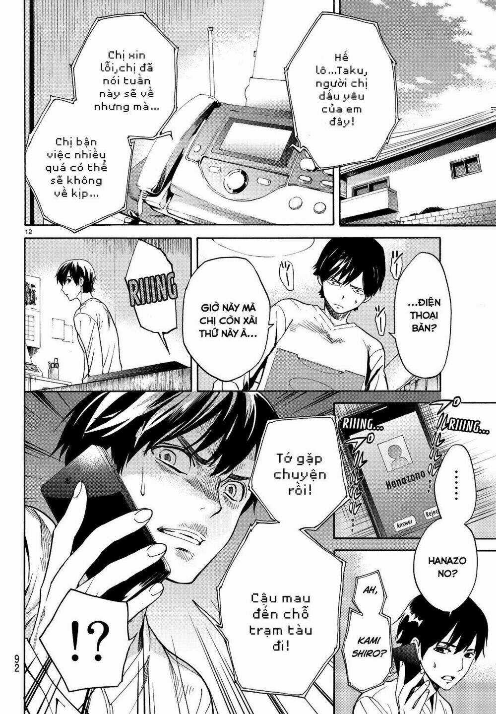 Konya Wa Tsuki Ga Kirei Desu Ga, Toriaezu Shi Ne Chapter 5 trang 13