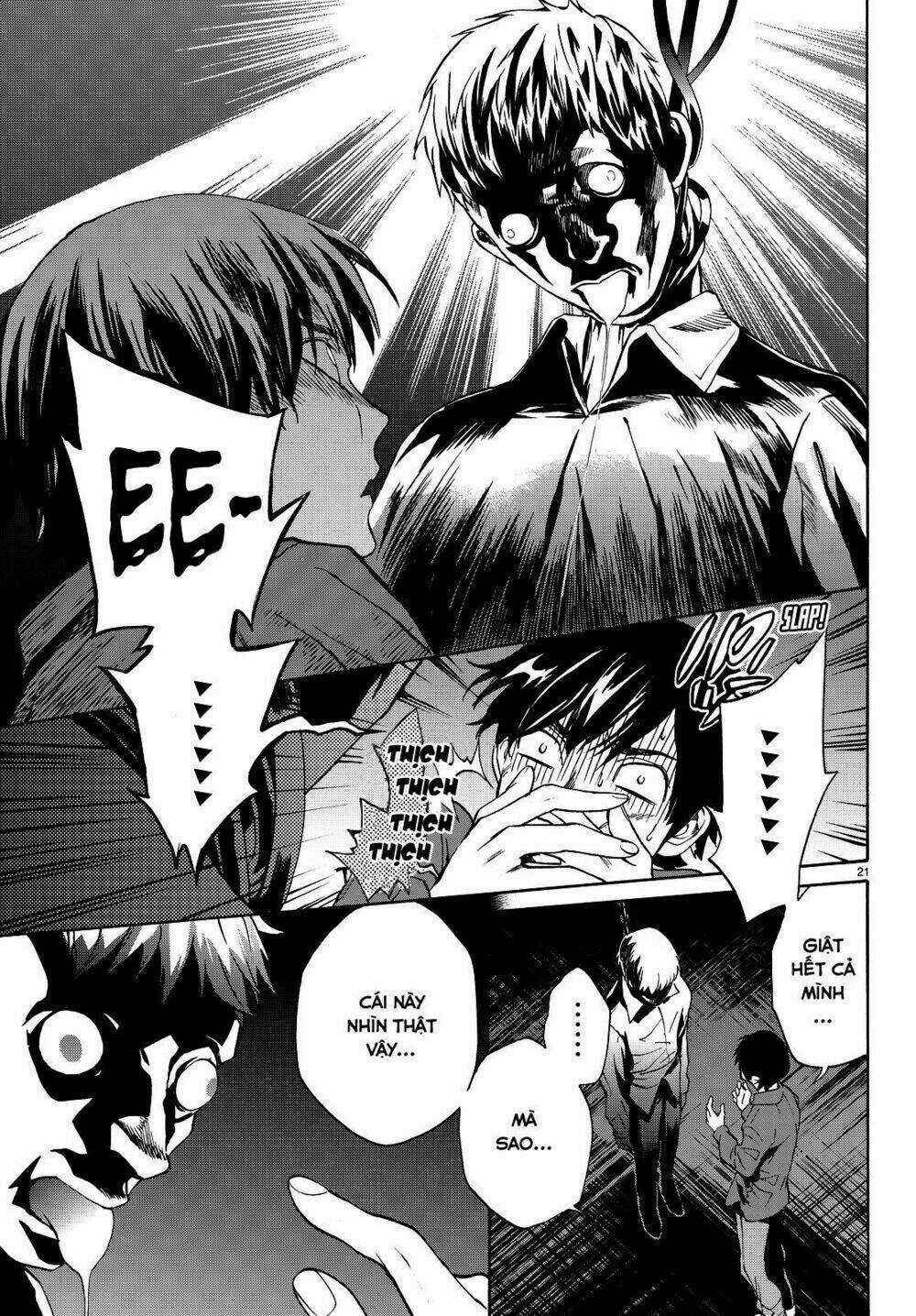 Konya Wa Tsuki Ga Kirei Desu Ga, Toriaezu Shi Ne Chapter 5 trang 22