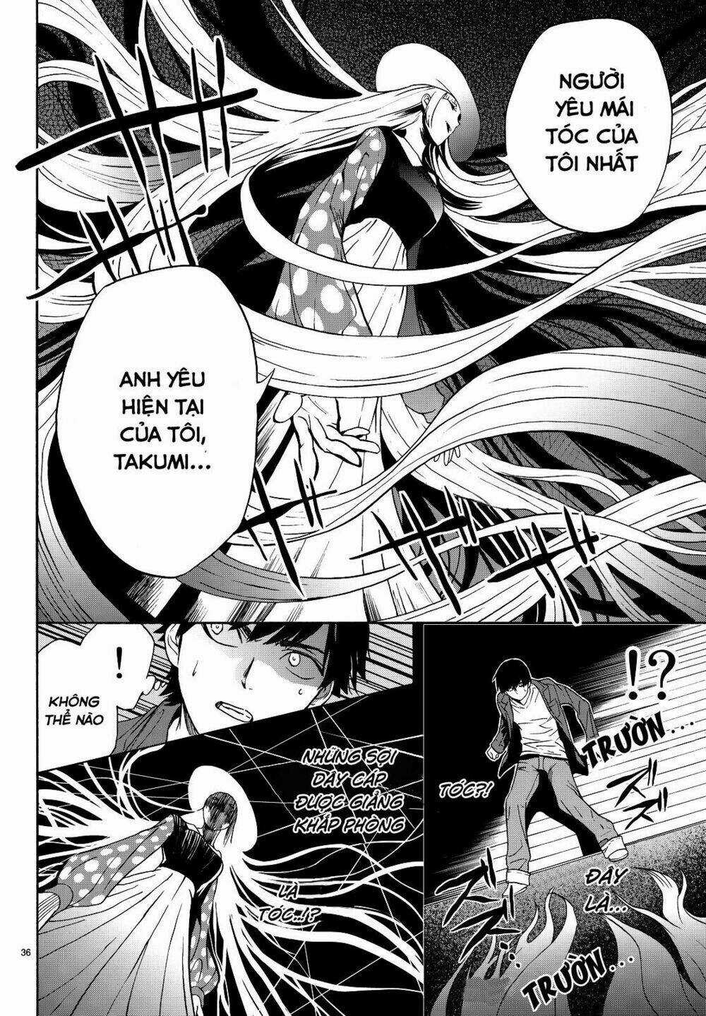 Konya Wa Tsuki Ga Kirei Desu Ga, Toriaezu Shi Ne Chapter 5 trang 36