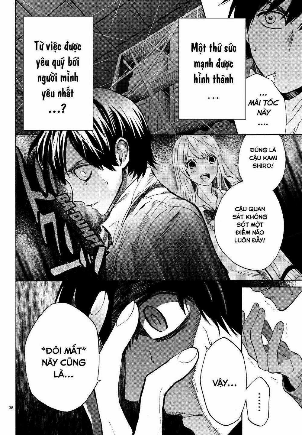 Konya Wa Tsuki Ga Kirei Desu Ga, Toriaezu Shi Ne Chapter 5 trang 38