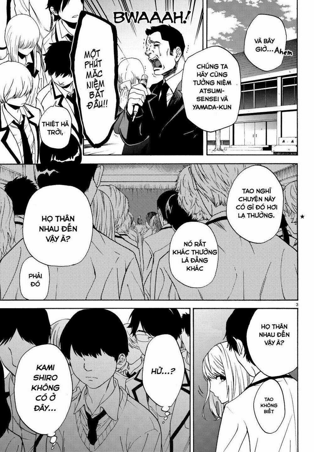 Konya Wa Tsuki Ga Kirei Desu Ga, Toriaezu Shi Ne Chapter 5 trang 4