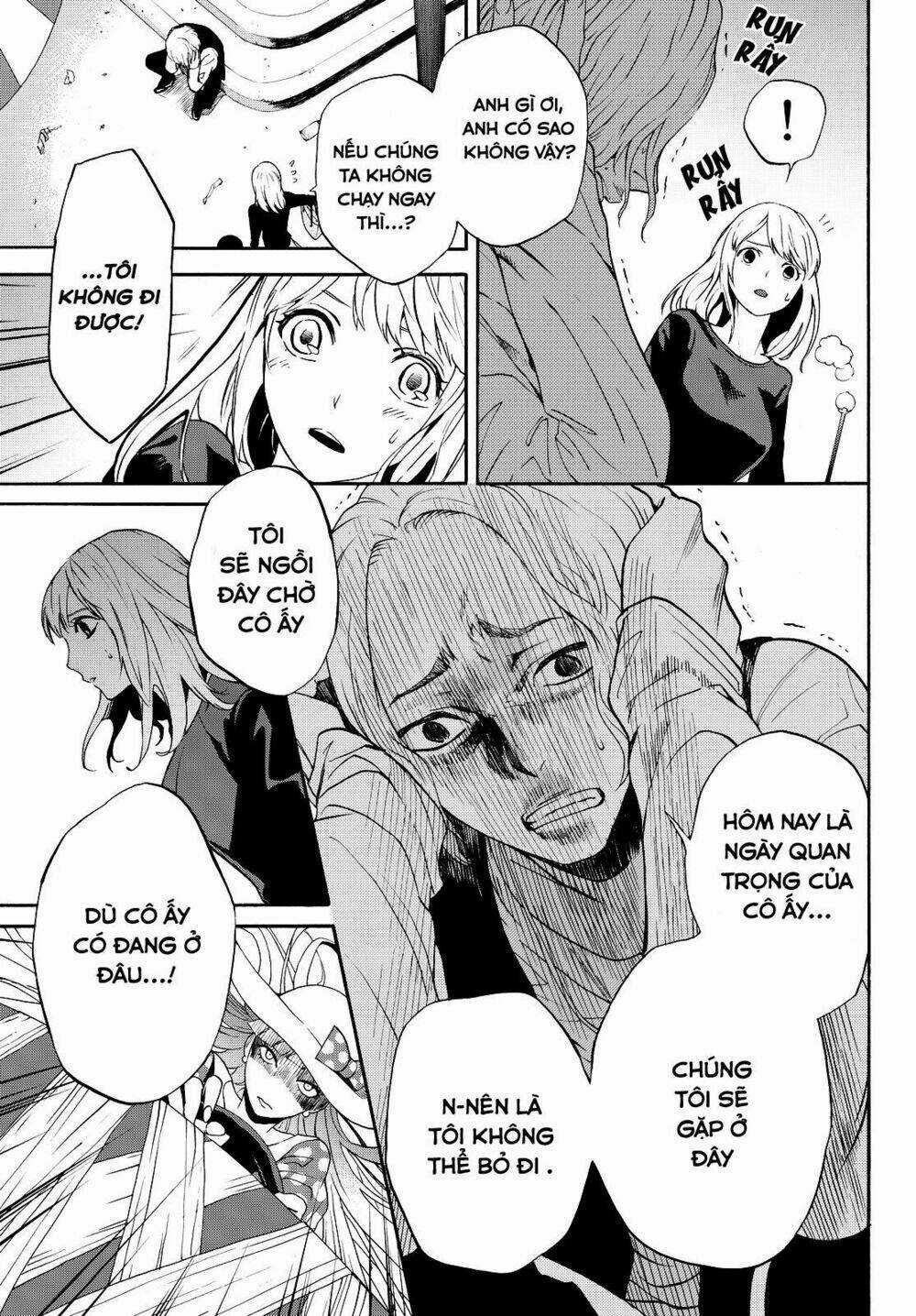 Konya Wa Tsuki Ga Kirei Desu Ga, Toriaezu Shi Ne Chapter 5 trang 45