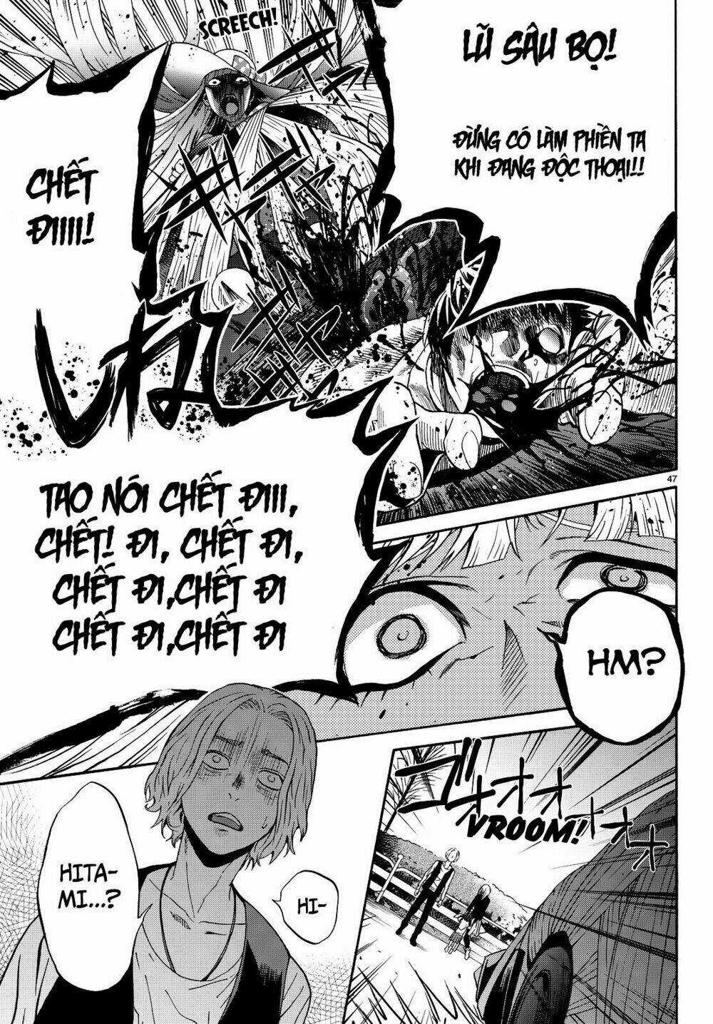 Konya Wa Tsuki Ga Kirei Desu Ga, Toriaezu Shi Ne Chapter 5 trang 47