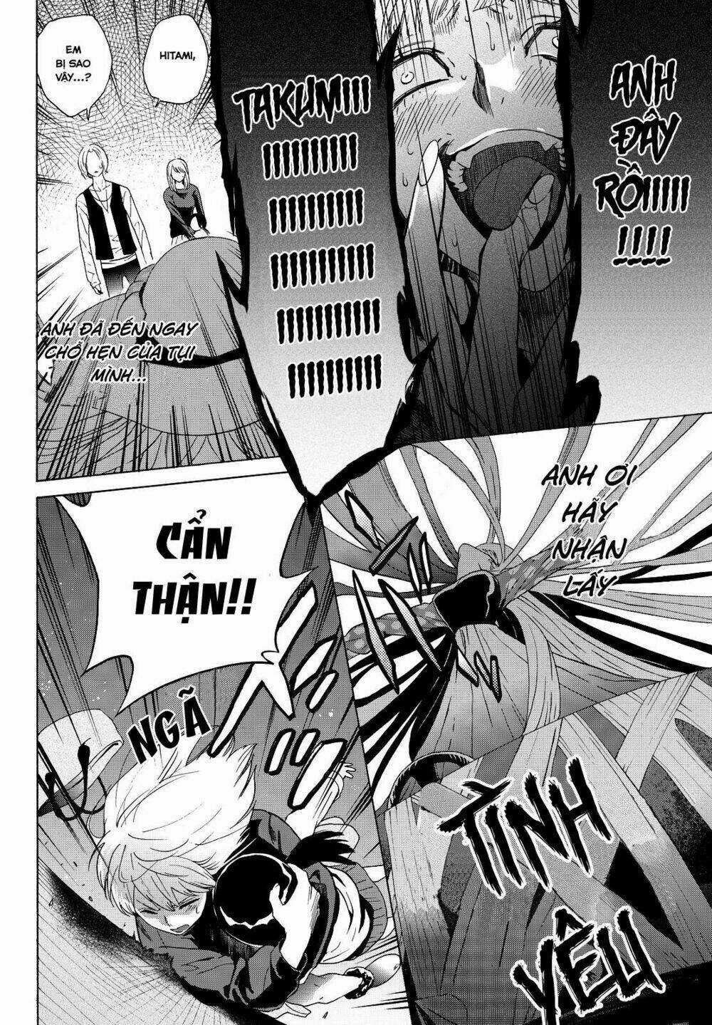 Konya Wa Tsuki Ga Kirei Desu Ga, Toriaezu Shi Ne Chapter 5 trang 48