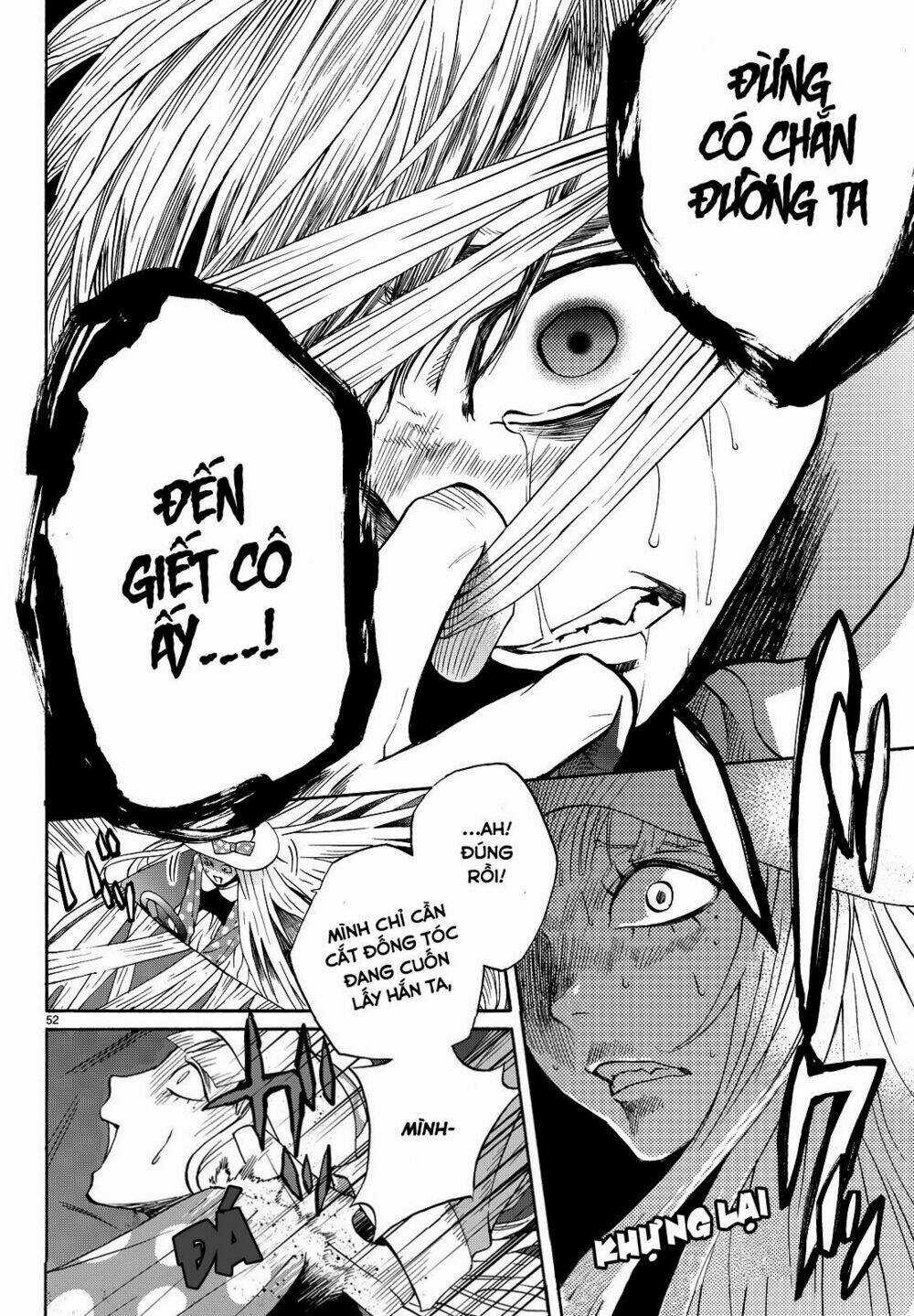 Konya Wa Tsuki Ga Kirei Desu Ga, Toriaezu Shi Ne Chapter 5 trang 52