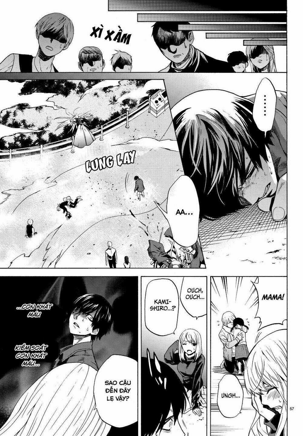 Konya Wa Tsuki Ga Kirei Desu Ga, Toriaezu Shi Ne Chapter 5 trang 56