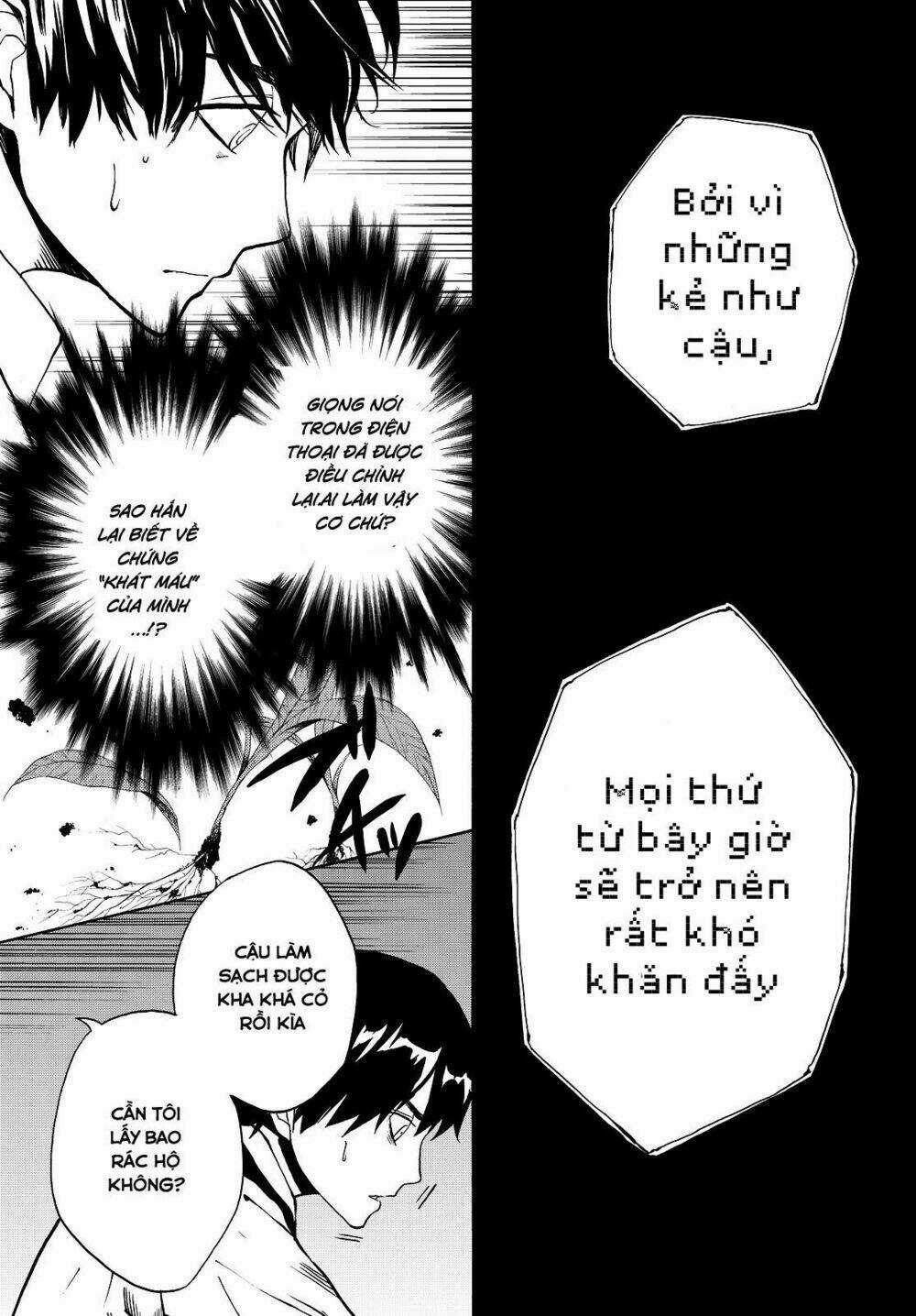 Konya Wa Tsuki Ga Kirei Desu Ga, Toriaezu Shi Ne Chapter 5 trang 6