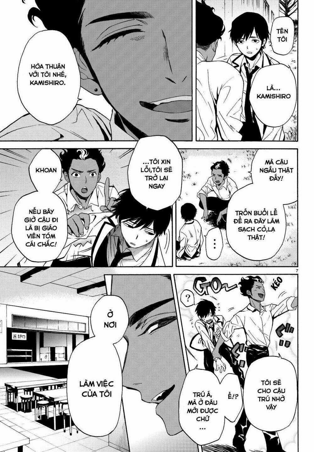 Konya Wa Tsuki Ga Kirei Desu Ga, Toriaezu Shi Ne Chapter 5 trang 8