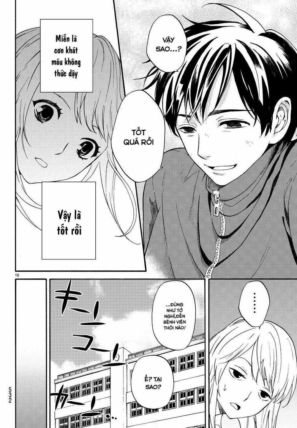 Konya Wa Tsuki Ga Kirei Desu Ga, Toriaezu Shi Ne Chapter 6 trang 10