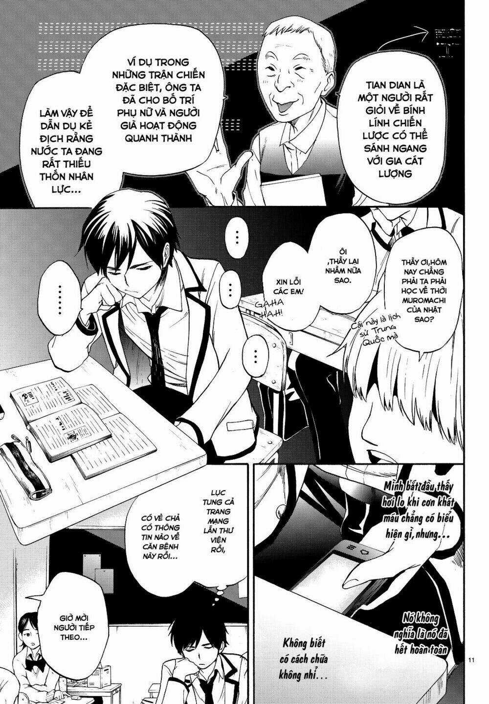 Konya Wa Tsuki Ga Kirei Desu Ga, Toriaezu Shi Ne Chapter 6 trang 11