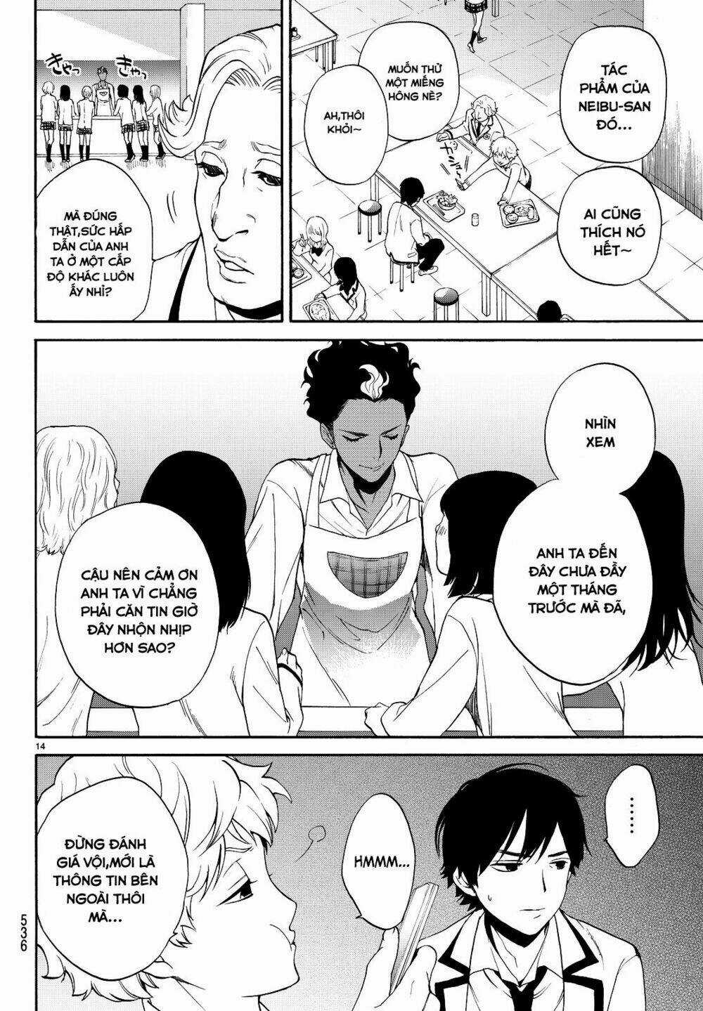 Konya Wa Tsuki Ga Kirei Desu Ga, Toriaezu Shi Ne Chapter 6 trang 14