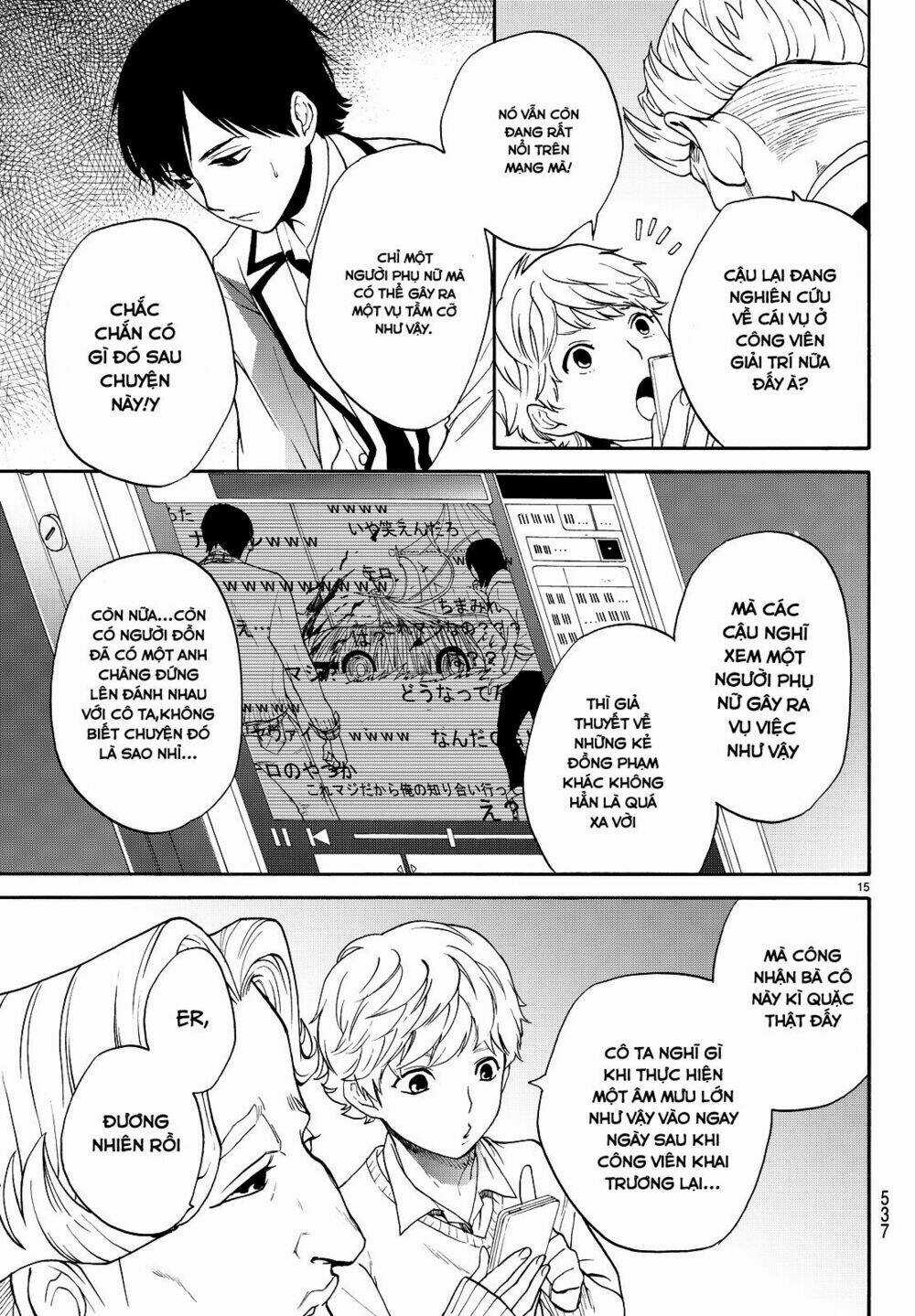 Konya Wa Tsuki Ga Kirei Desu Ga, Toriaezu Shi Ne Chapter 6 trang 15