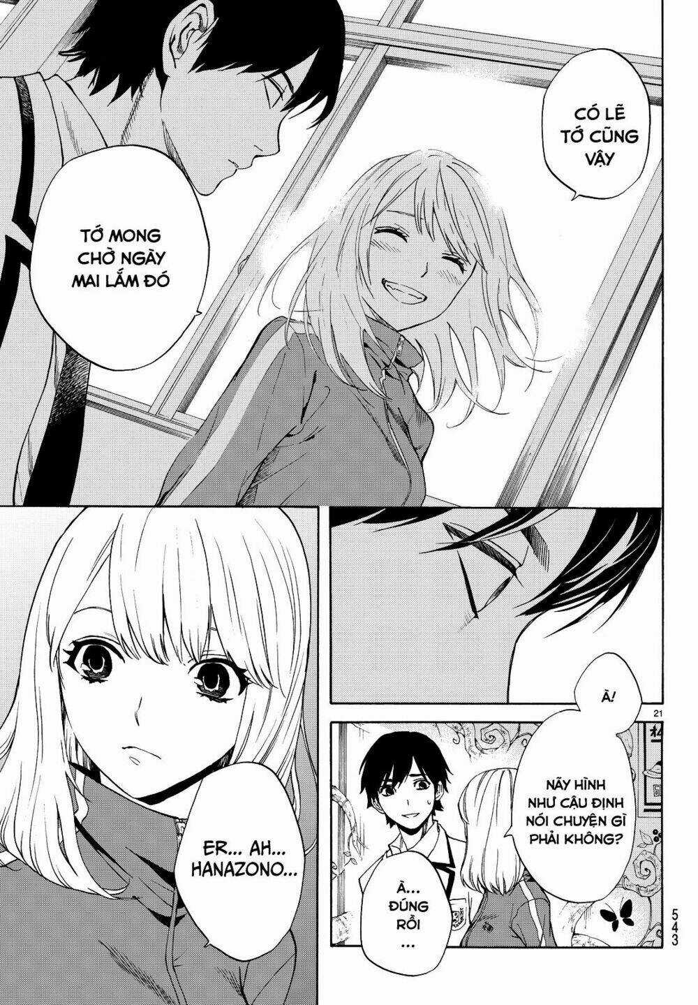 Konya Wa Tsuki Ga Kirei Desu Ga, Toriaezu Shi Ne Chapter 6 trang 21