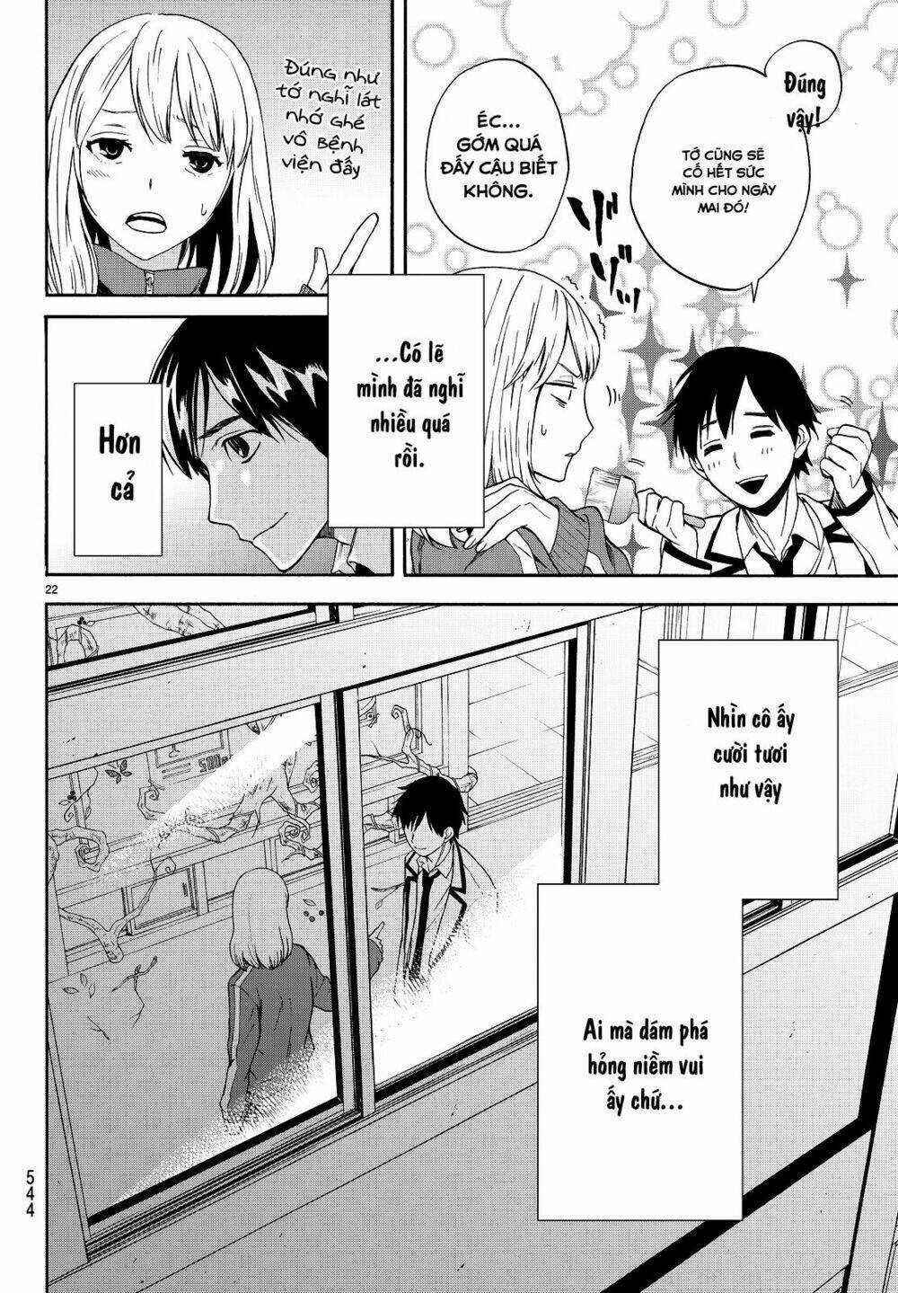 Konya Wa Tsuki Ga Kirei Desu Ga, Toriaezu Shi Ne Chapter 6 trang 22