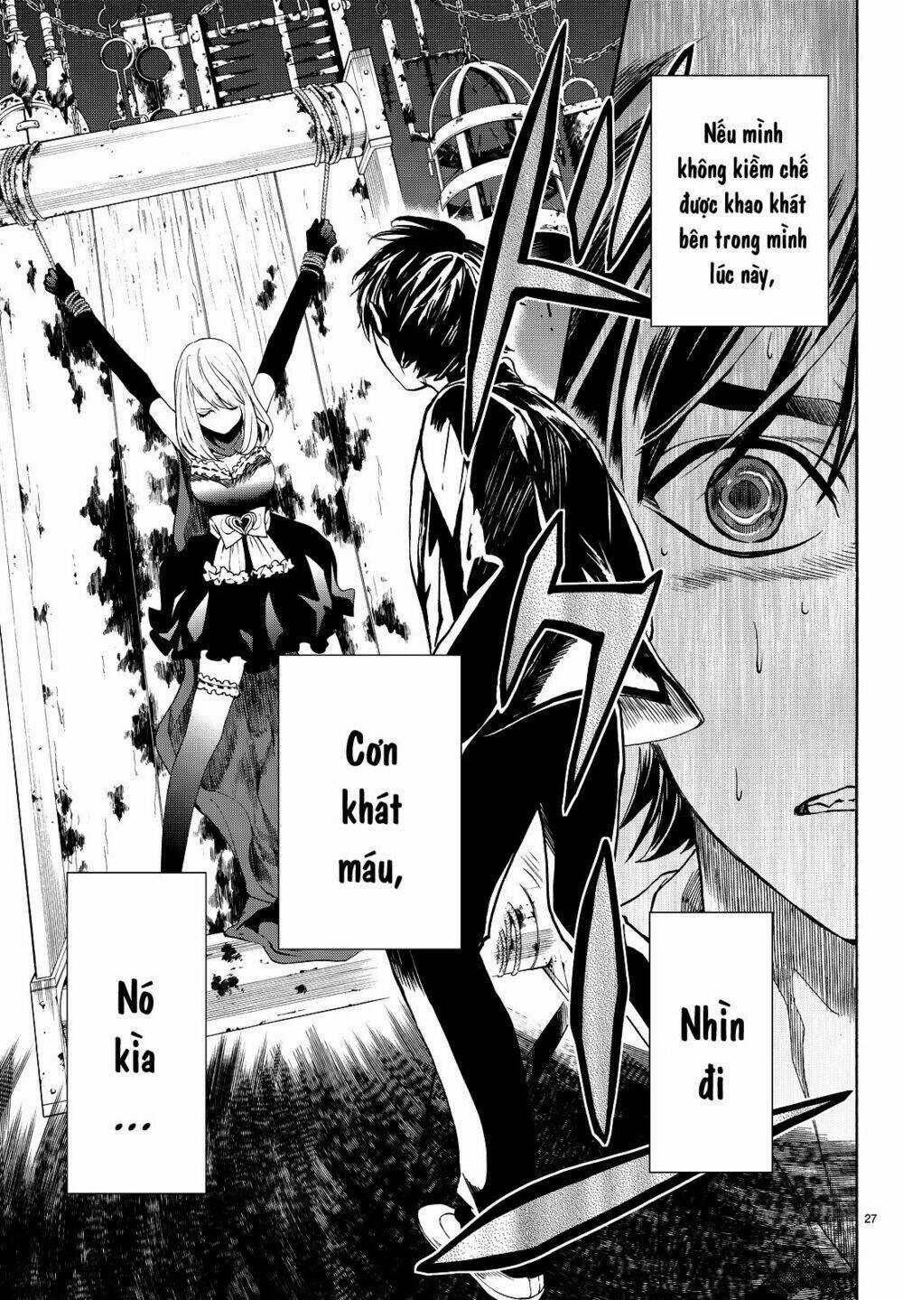 Konya Wa Tsuki Ga Kirei Desu Ga, Toriaezu Shi Ne Chapter 6 trang 27