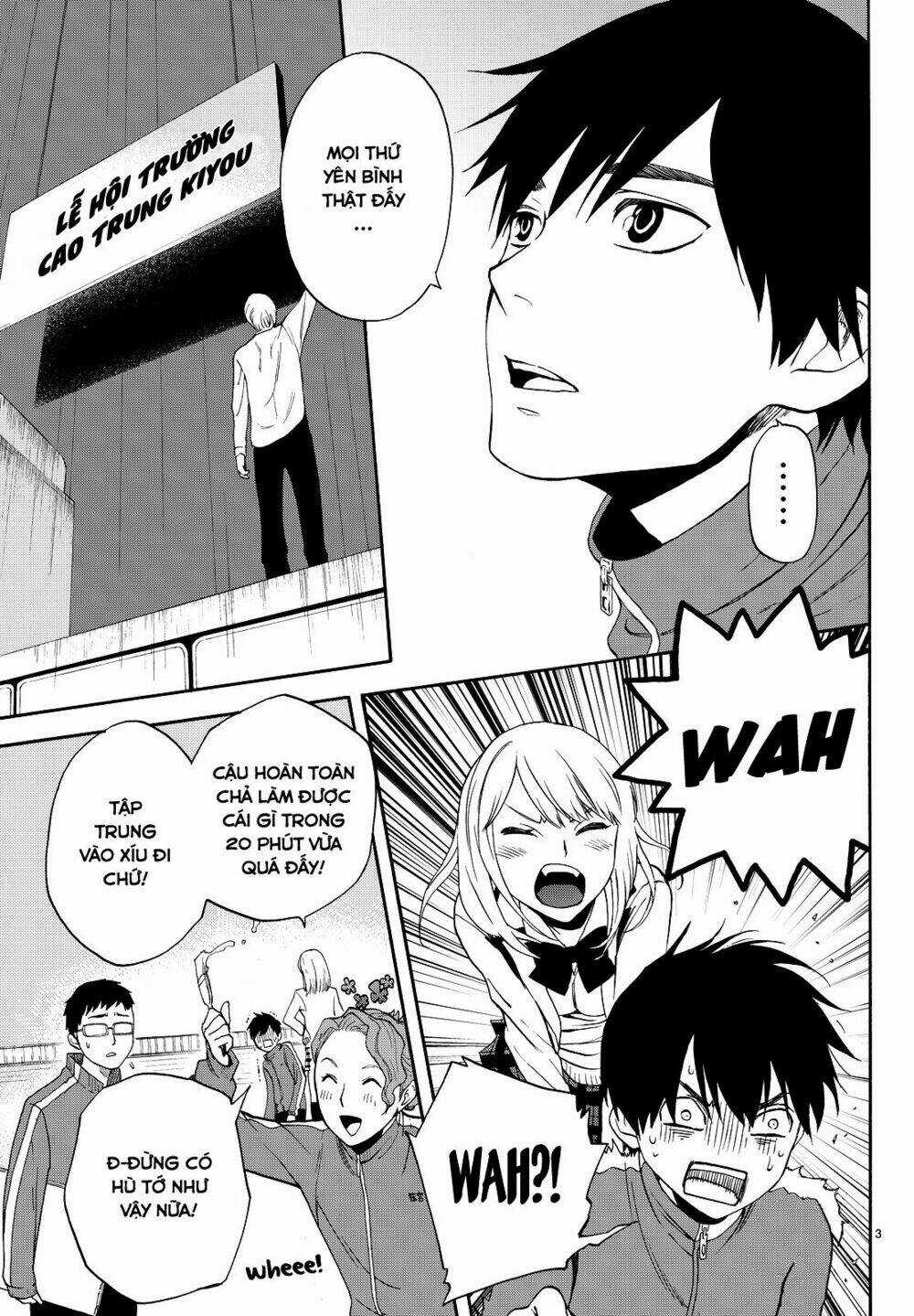 Konya Wa Tsuki Ga Kirei Desu Ga, Toriaezu Shi Ne Chapter 6 trang 3